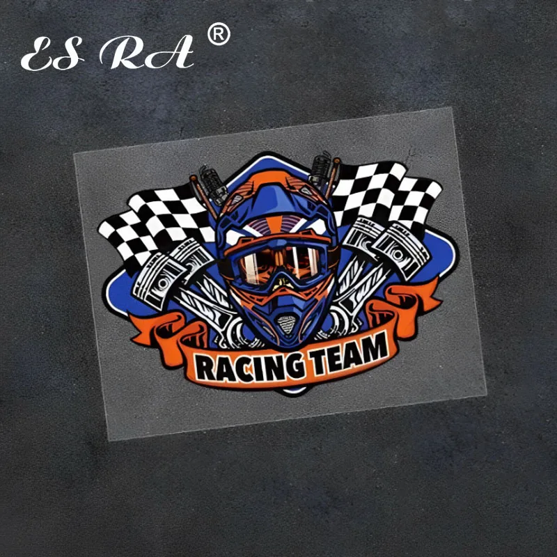

Creative Racing Car Modification Reflective Stickers Helmet Motorcycle Decoration Decals