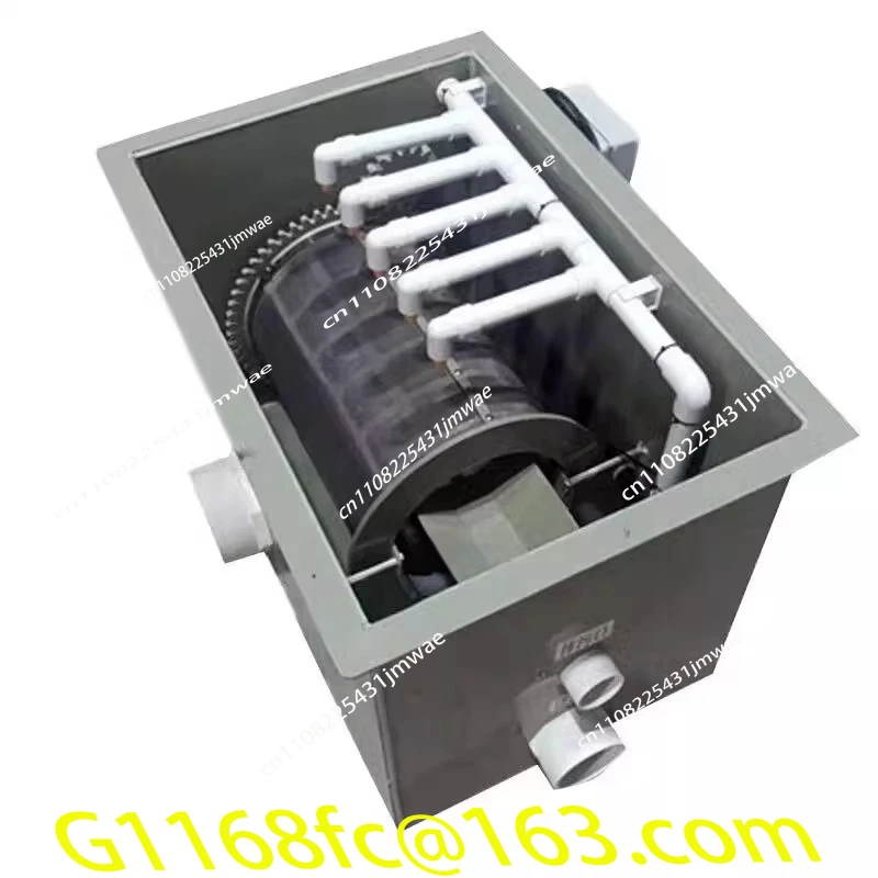 3-ton Machine (automatic Flushing Single Control) Turnover Box Drum Microfilter Fish Pond Filtration Equipment Small Filter