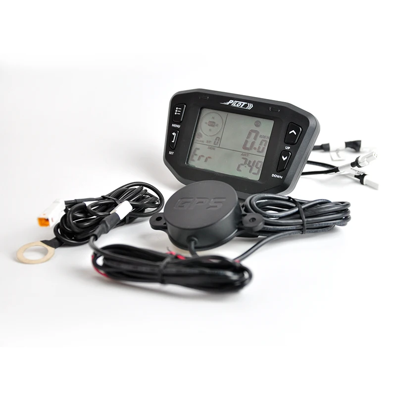 

Factory Hot Selling Cross-country Motorcycle Golf Cart GPS Speedometer Outboard Motor Mower Temperature and Voltage Timer