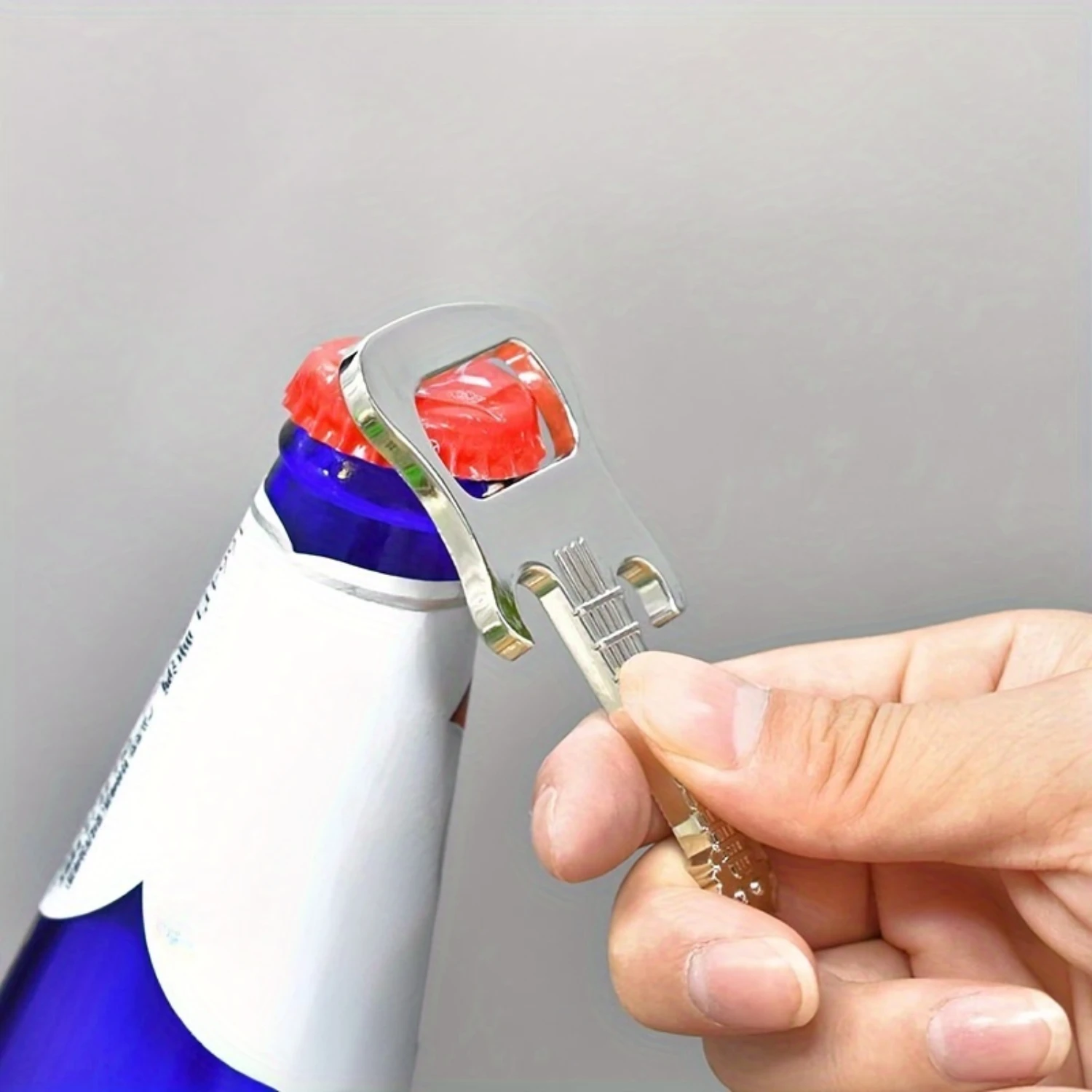 Guitar-Shaped Metal Beer Bottle Opener - Creative & Unique Wine Accessory