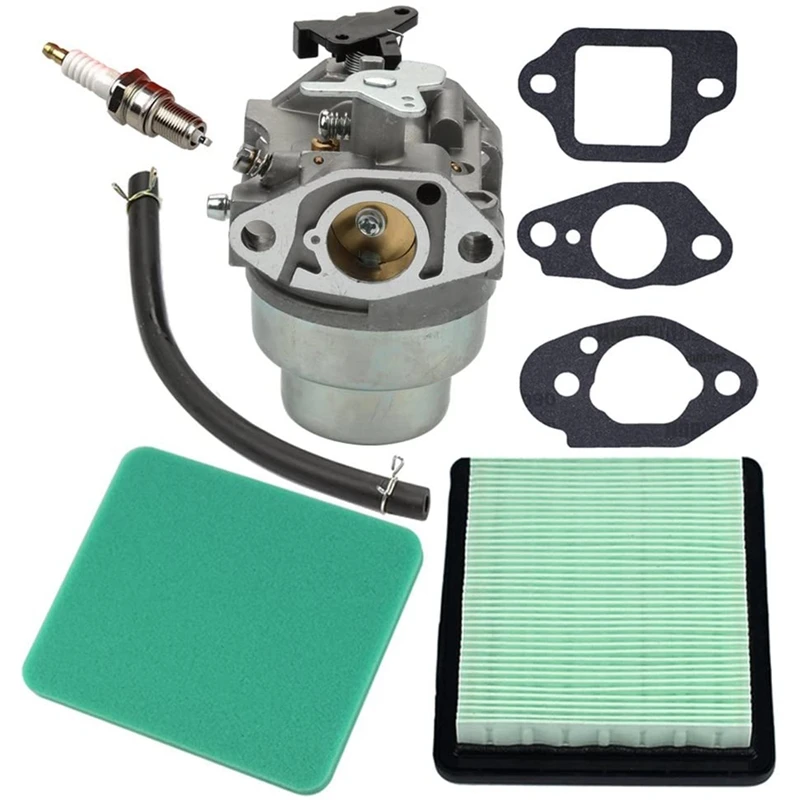 Carburetor + Gasket + Air Filter Plug For Honda GCV160 Engine HRB216 HRR216 HRS216 HRT216 HRZ216 Lawn Mower