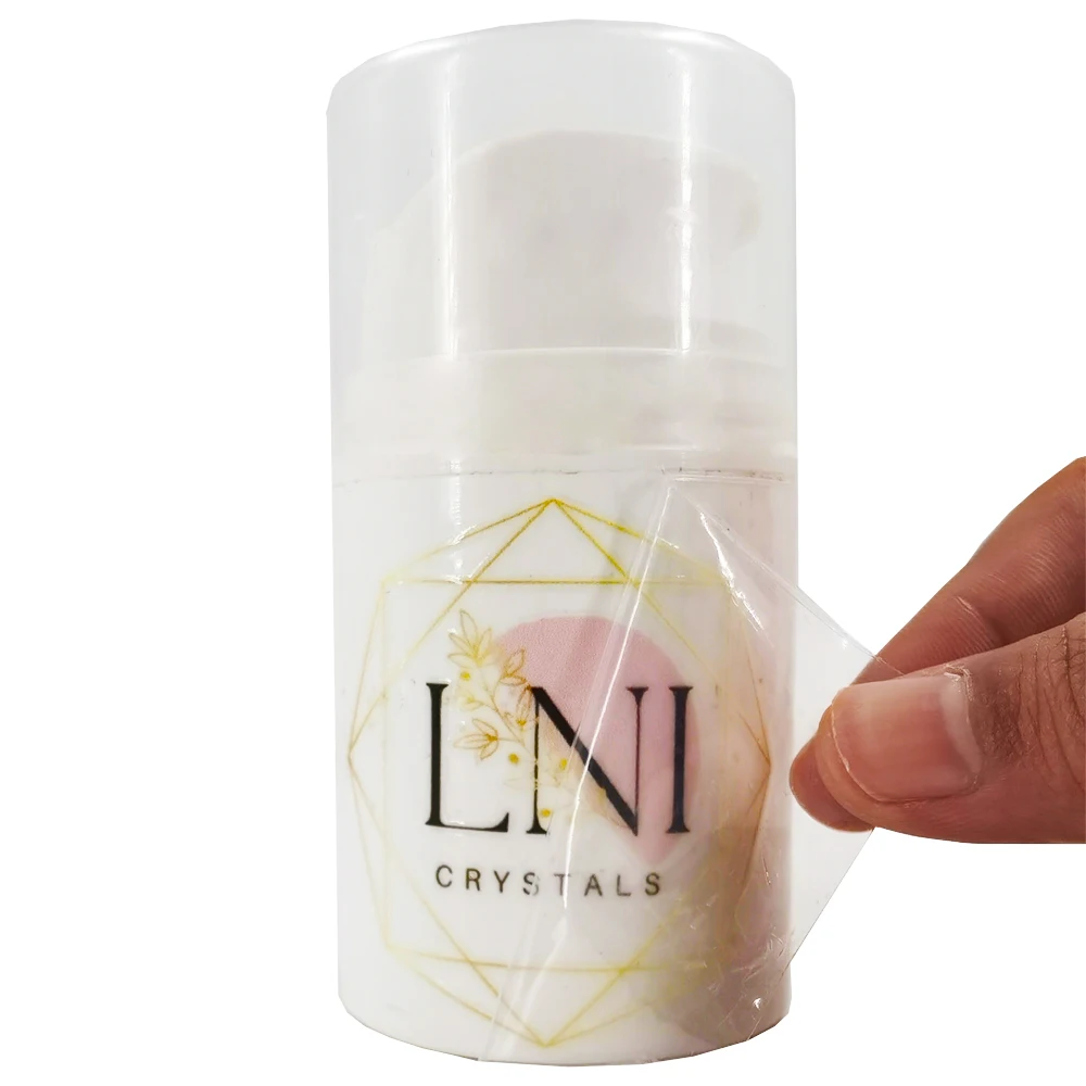 35x35mm 100pcs Custom Pattern Multiple Color Printing Glossy Finish UV Transfer 3D Stickers Labels Decal Waterproof Selfadhesive