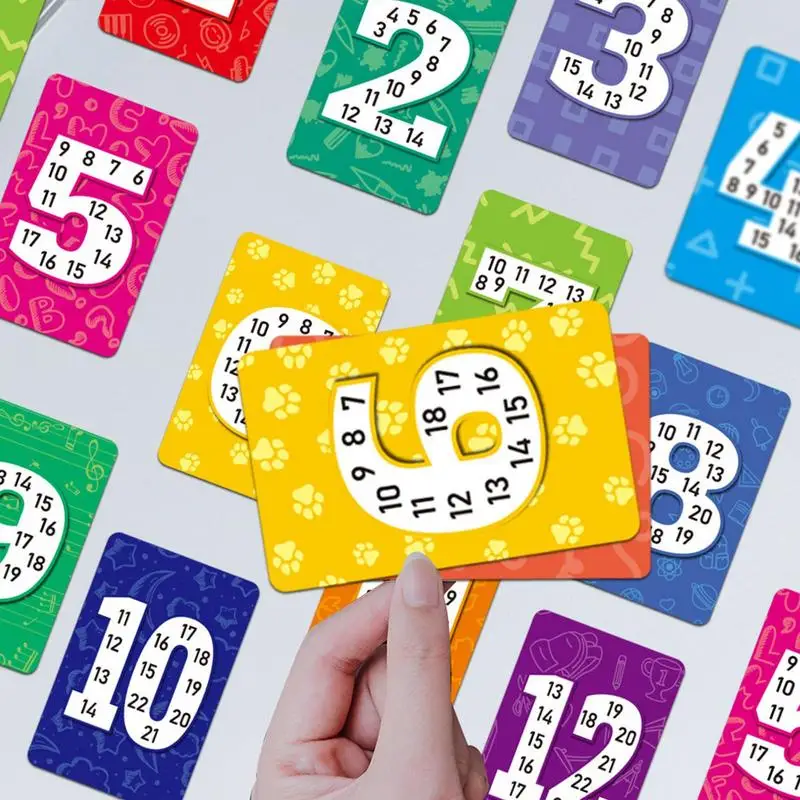 Tarjetas Flash de información matemática, tarjetas Flash educativas de aritmética para niños, juguetes aritméticos, juegos creativos de matemáticas para