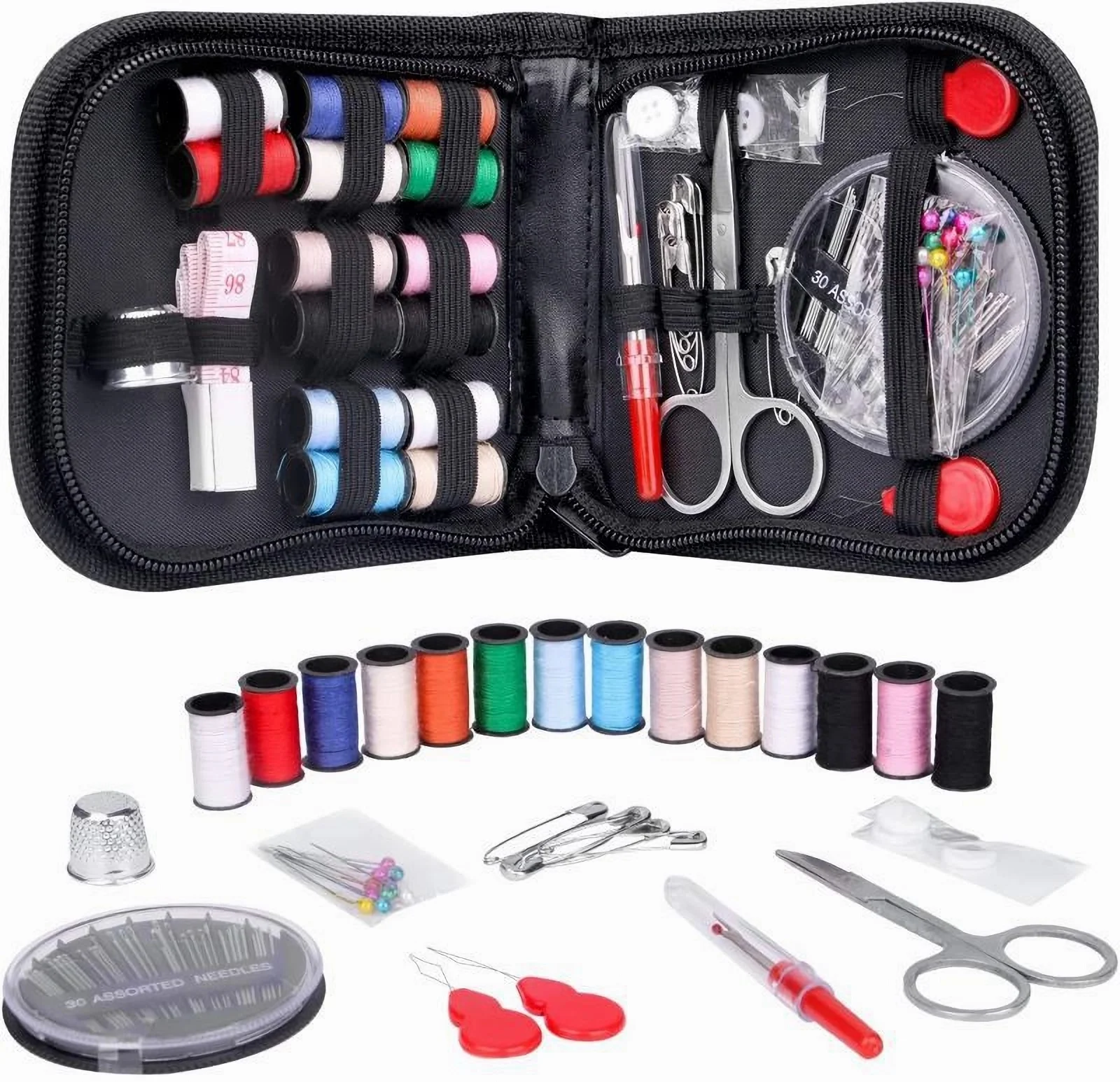 

Sewing Kits DIY Multi-function Sewing Box Set for Hand Quilting Stitching Embroidery Thread Sewing Accessories Sewing Kits