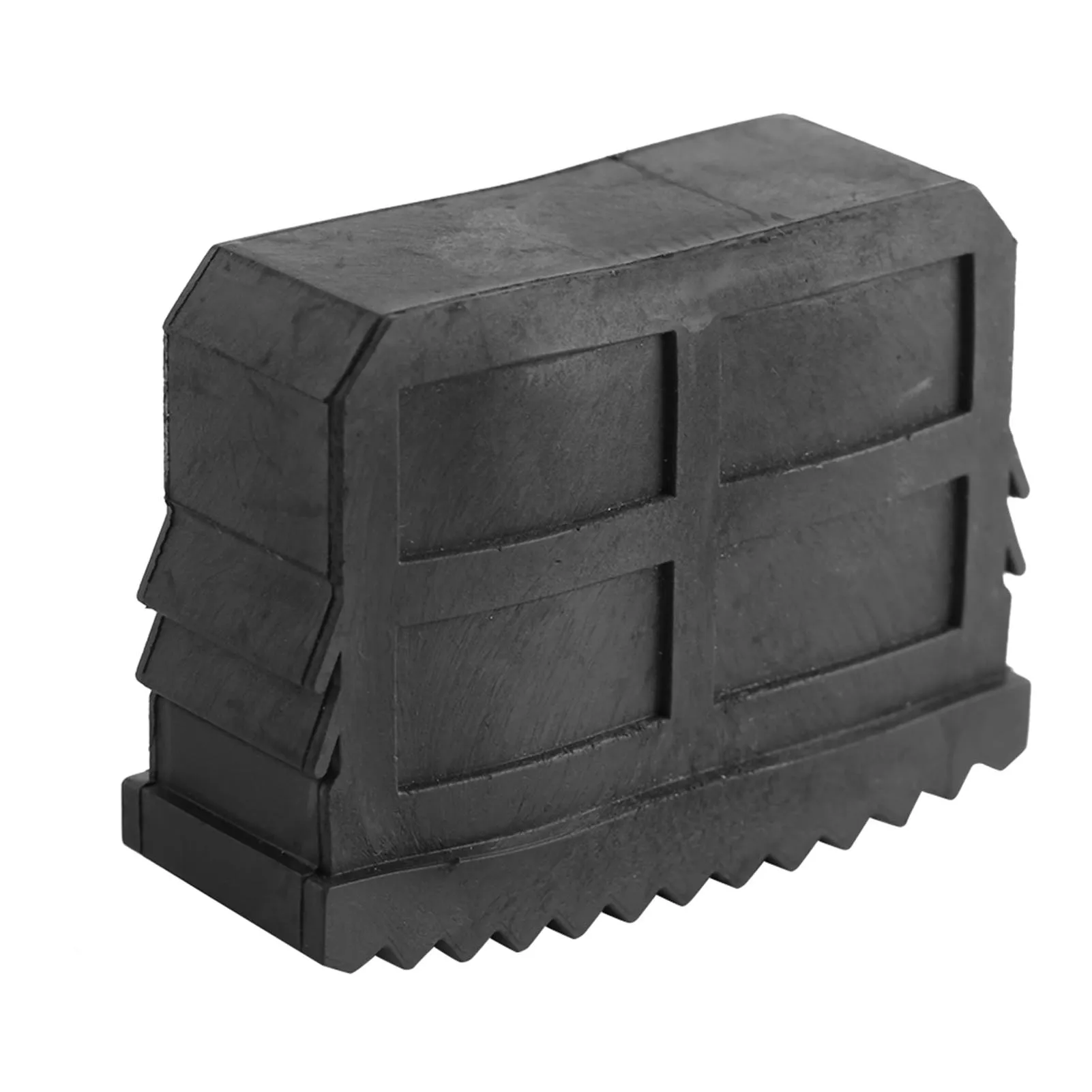 2Pcs/Pair Ladder Feet Rubber Non Slip Replacement Step Ladder Feet Foot Mat Cushion Sole Black
