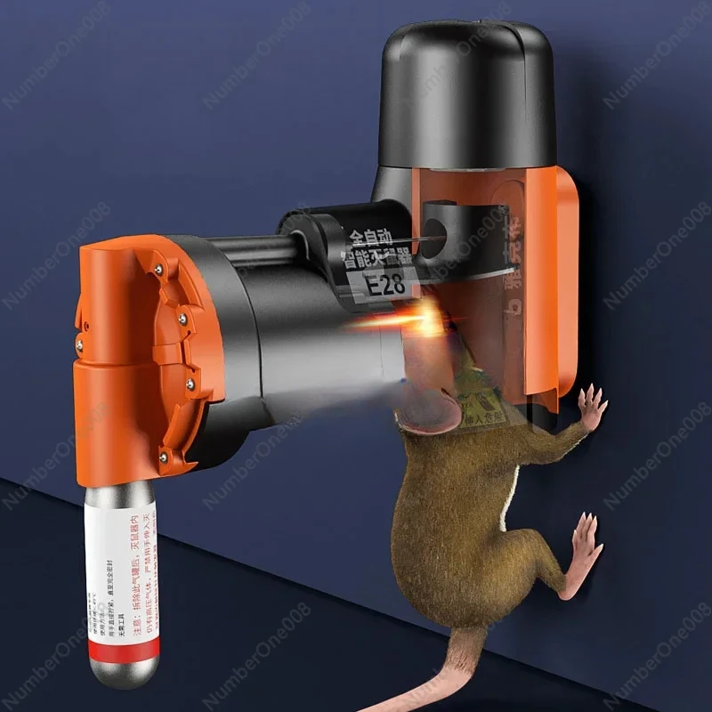 Automatic Humane Non-Toxic Rat and Mouse Trap Kit Rat Mouse Multi-catch Trap Machine Without CO2 Cylinders