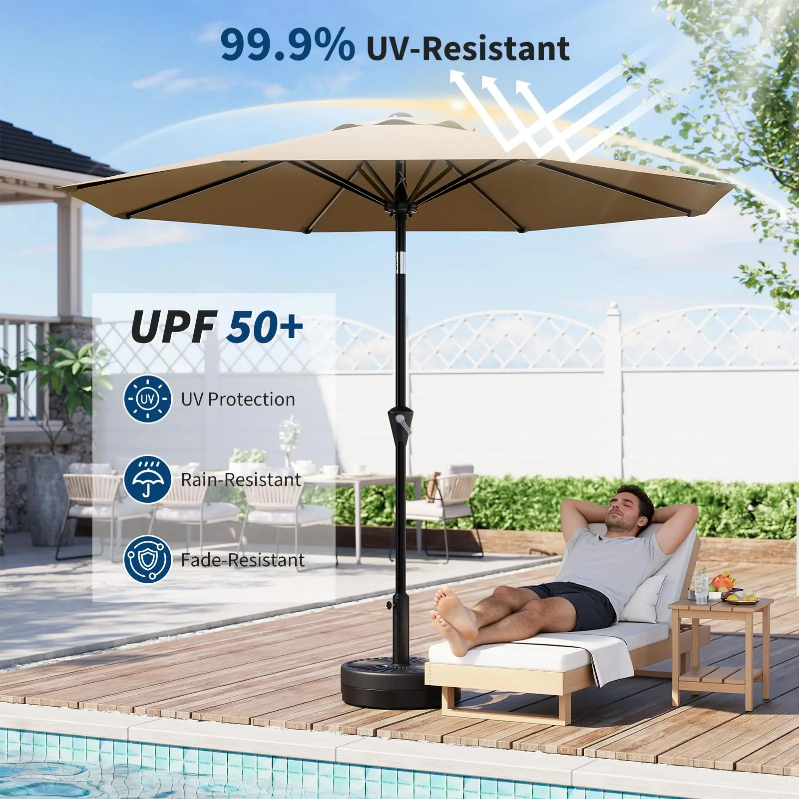 Thumbnail 2 - #9 Latest Outdoor Umbrella Bases Offers