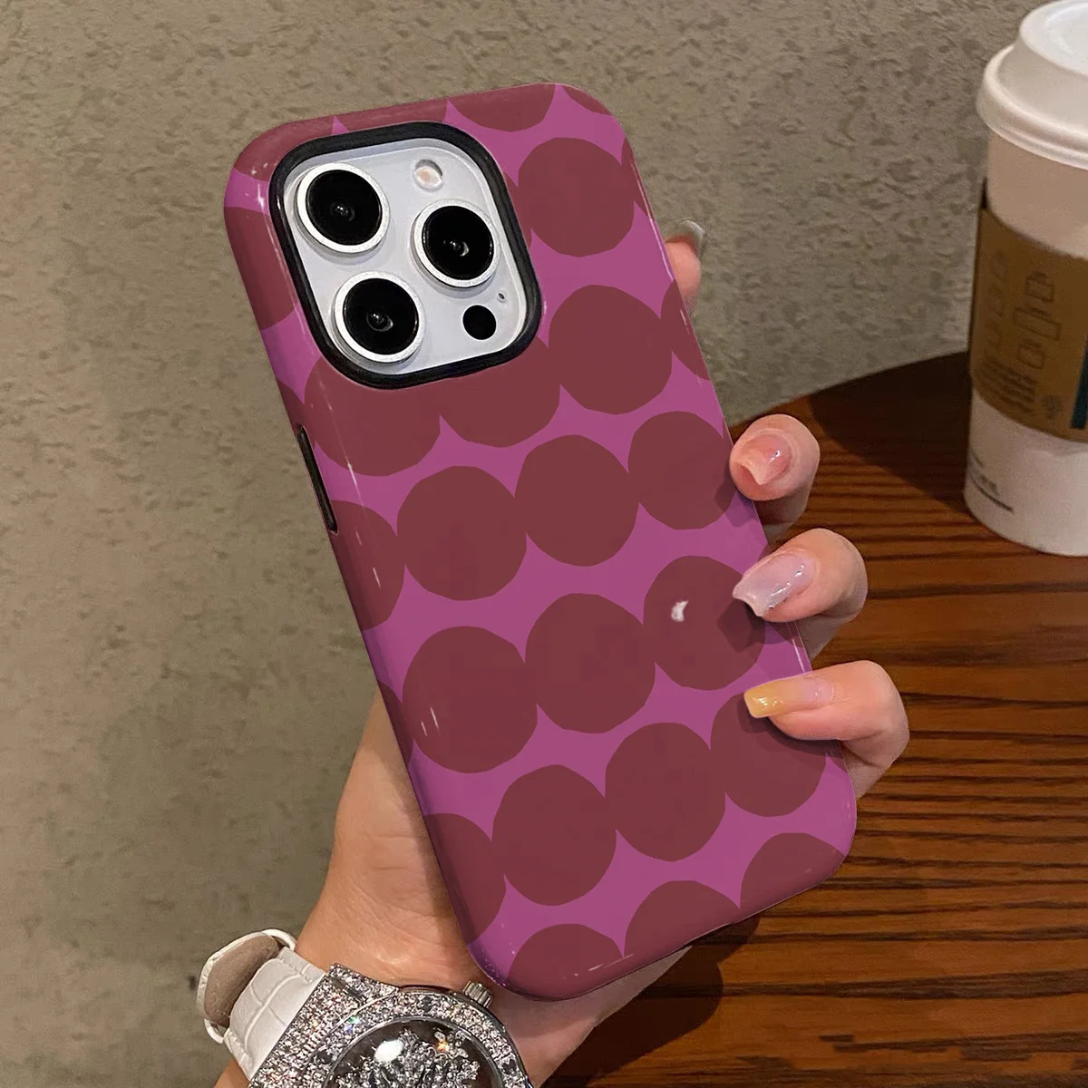 Phone Case for iPhone 16 15 14 13 12 11 X XS XR XSMAX 7 8 Pro Max Plus Luxury Minimalist And Unique Desi Double-layer Back Cover