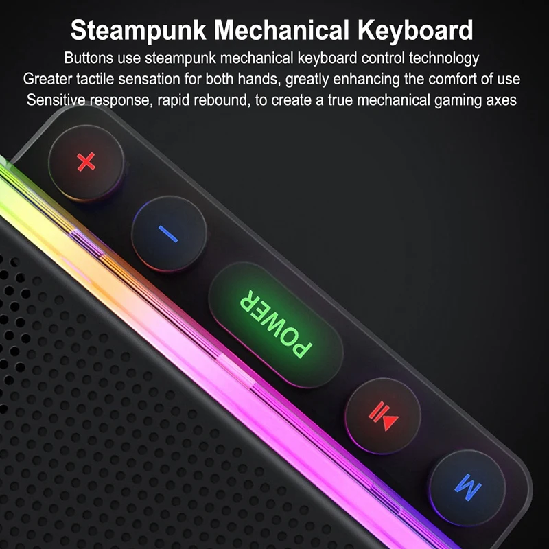 RGB Bluetooth Portable Car Subwoofer Speaker 6