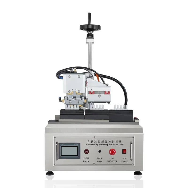 Easy to Operate Ultrasonic Continuous Tube Sealer Machine for Plastic Hoses