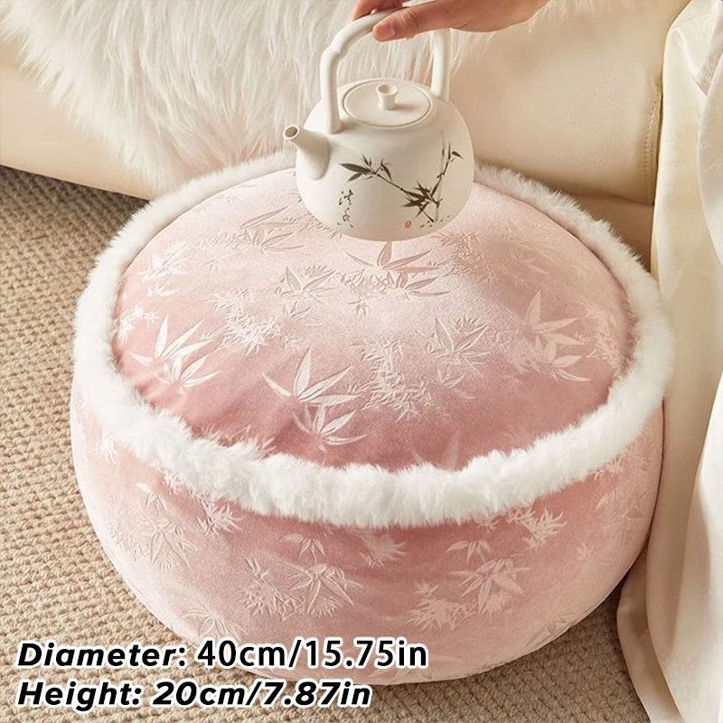 New Chinese Style Embroidered Pillow Butterfly Gourd Lantern Shape Cushion Home Store New Year Decorative Sofa Pillow Cushion