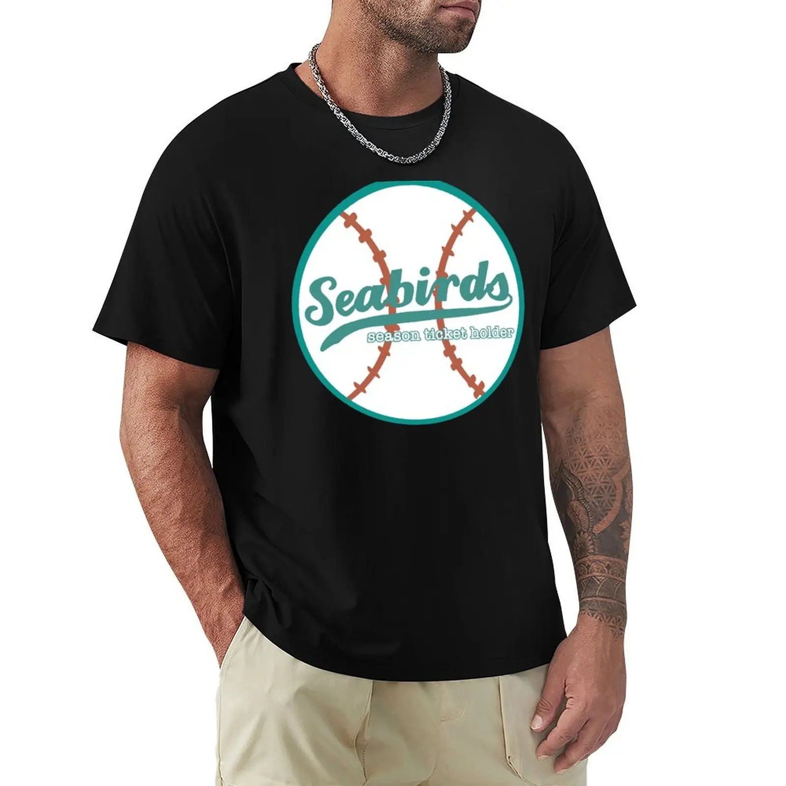 Seabirds season ticket holder T-Shirt Sweat Absorbing Sports Tee Shirt
