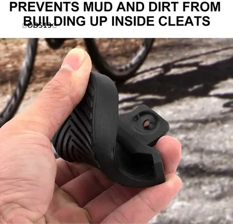 〔ODS13〕1Pair Quick Release Bike SPD-SL Cleats Cycling Shoes Pedal Rubber Cleat Cover For Protect Bicycle Parts For Out Cycling