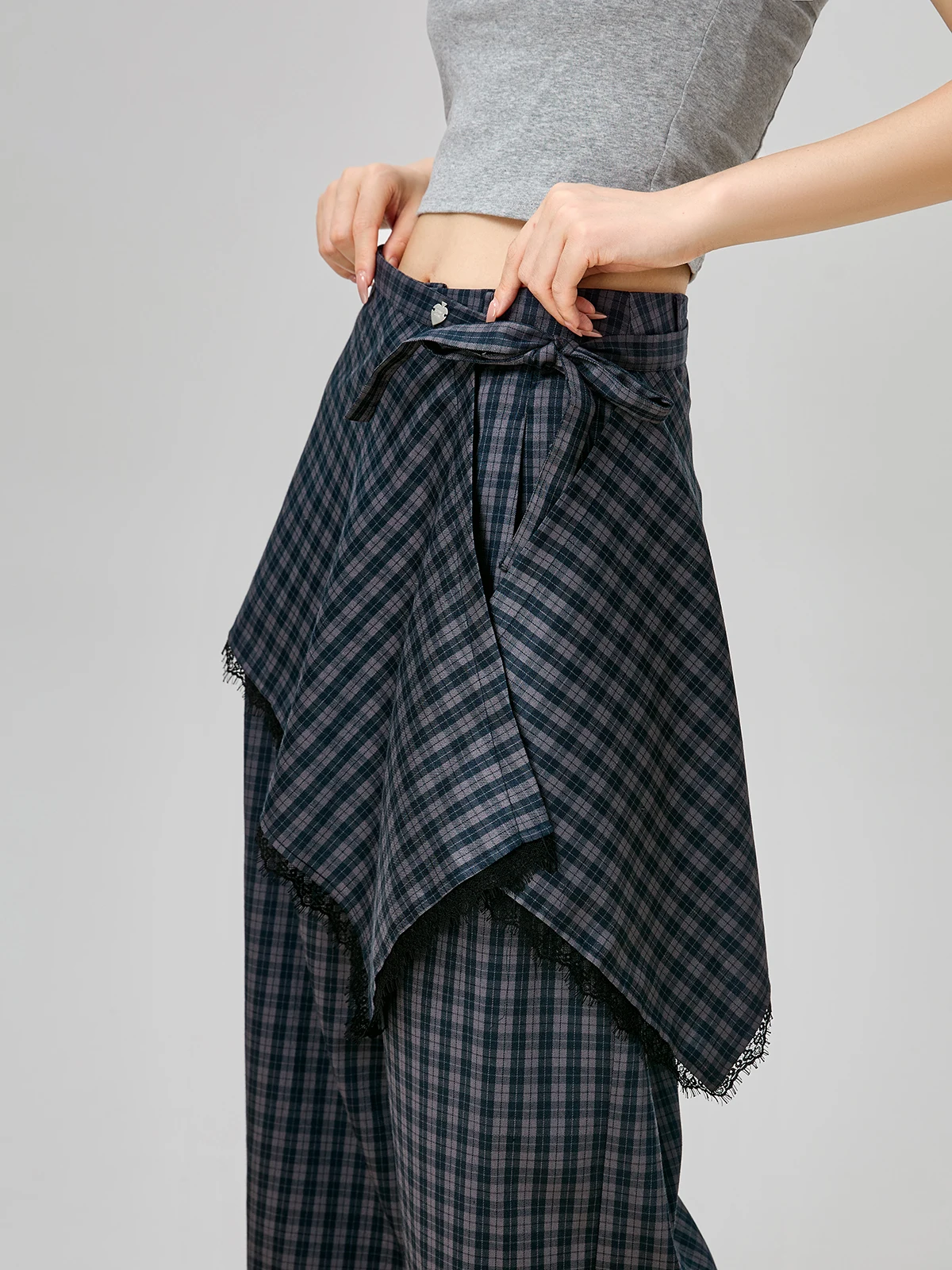 

Loose Cheered Wide Leg Casual Pants Women's Summer New Sle G483 Straight Tube Pants l Waist Long Pants Polyester