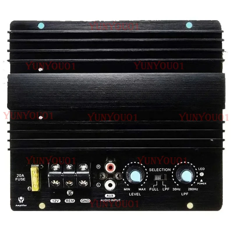 

Автомобильный аудиоусилитель 12В 600Вт, мощный усилитель басов для сабвуфера, модуль автомобильного усилителя звука