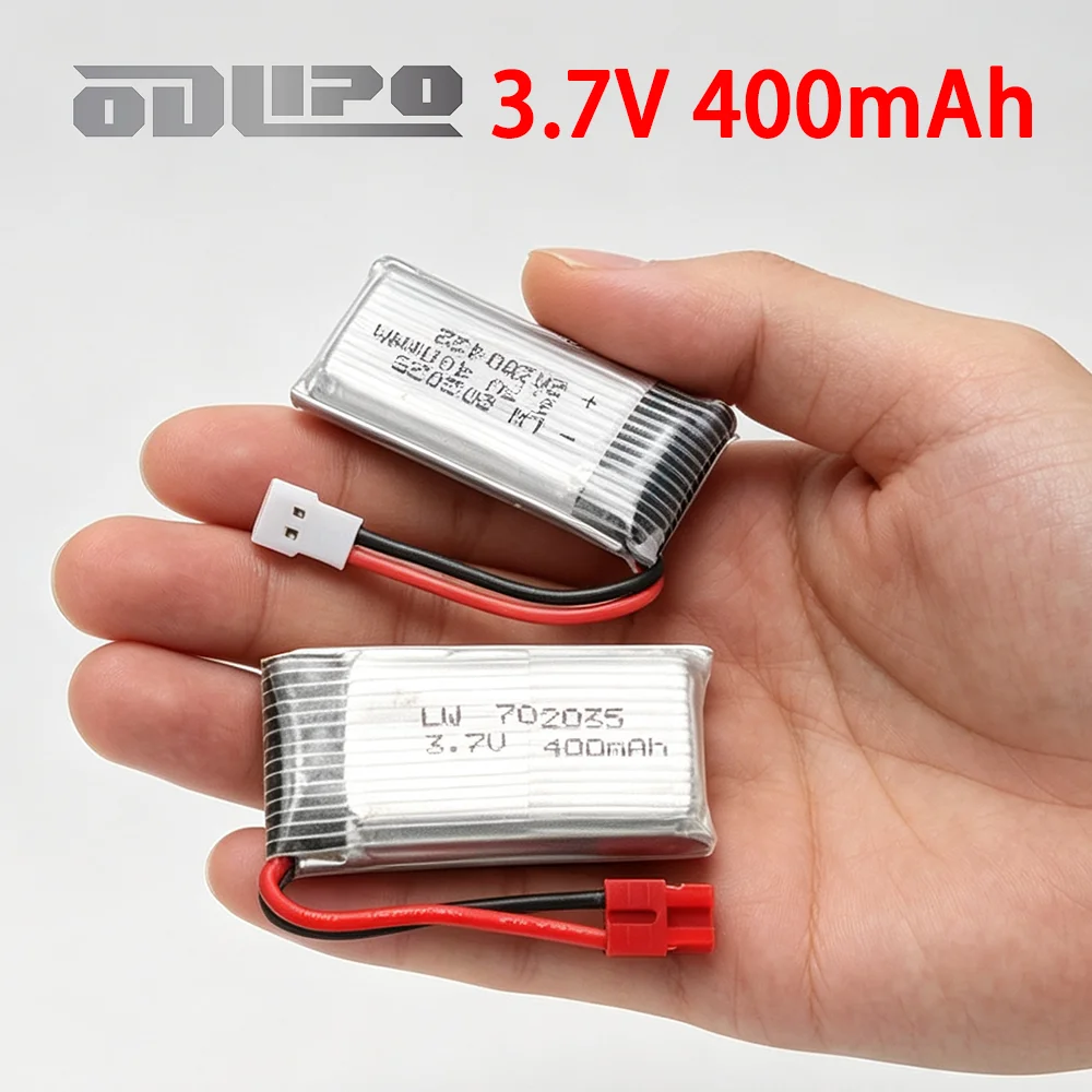 Brand New 3.7V 400mah Lipo Battery For SYMA X11 X11C X4 X15 X5A-1 X15C X15W H31 H107 KY101 E33C E33 U816A V252 RC Drone Parts