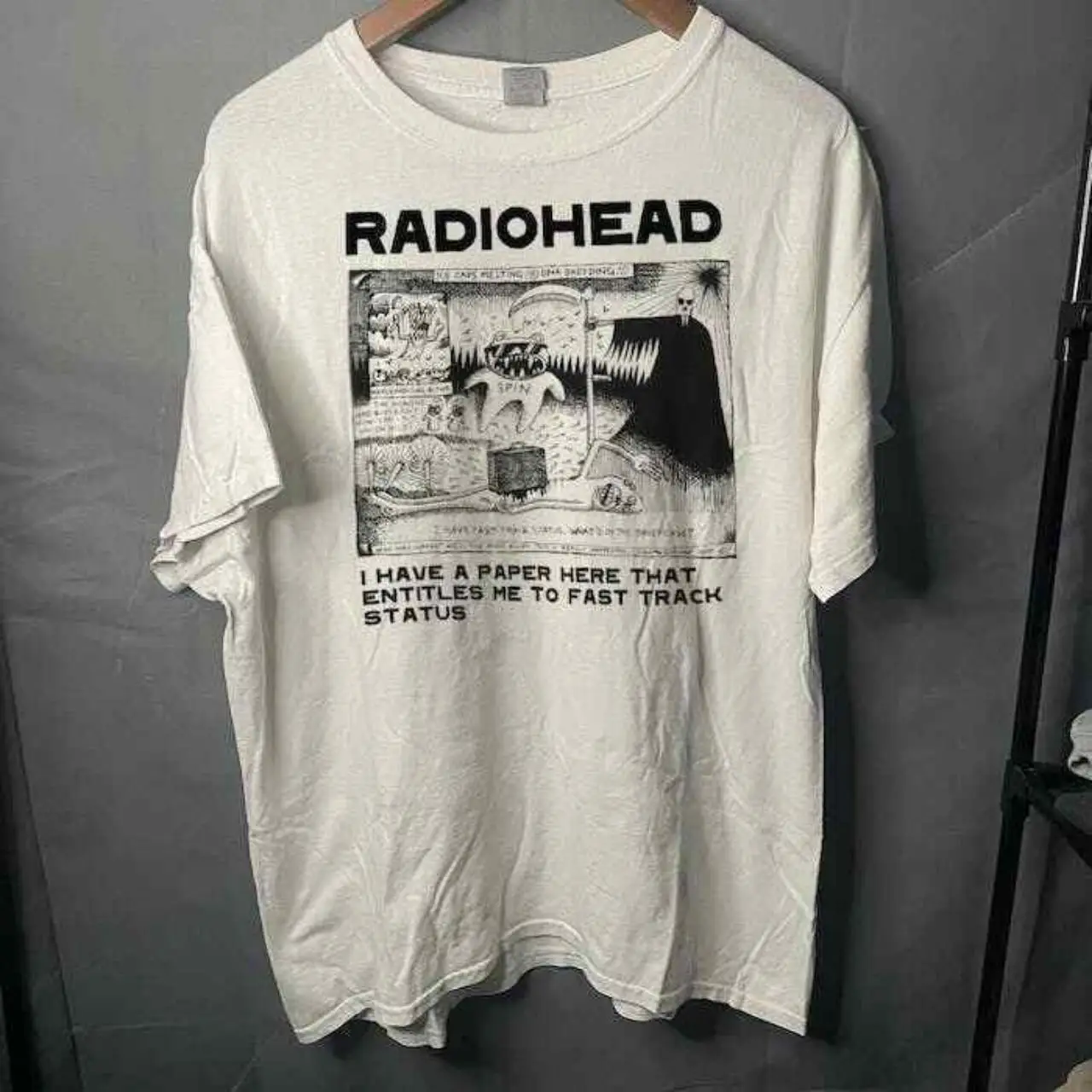 Radiohead Retro Concert Short Sleeve Unisex Tshirt All Size S-5XL KH3377