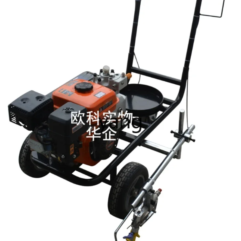 LTT hand-push road marking community parking space cold spray marking machine highway