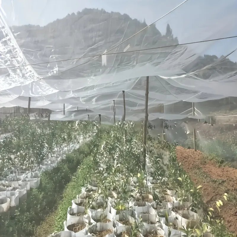 Horticultural Protective Mesh - Durable Plant Cover Suitable Vegetables Flowers Greenhouses Outdoor Insect Proof Permeable Mesh