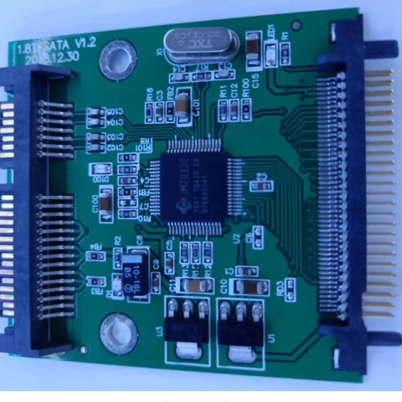 PCBA IDE to SATA High Quality For Toshiba IDE Hard Disk 50pin 1.8 Inch IDE to SATA 22Pin 7+15 Hard Disk SSD Adapter Card