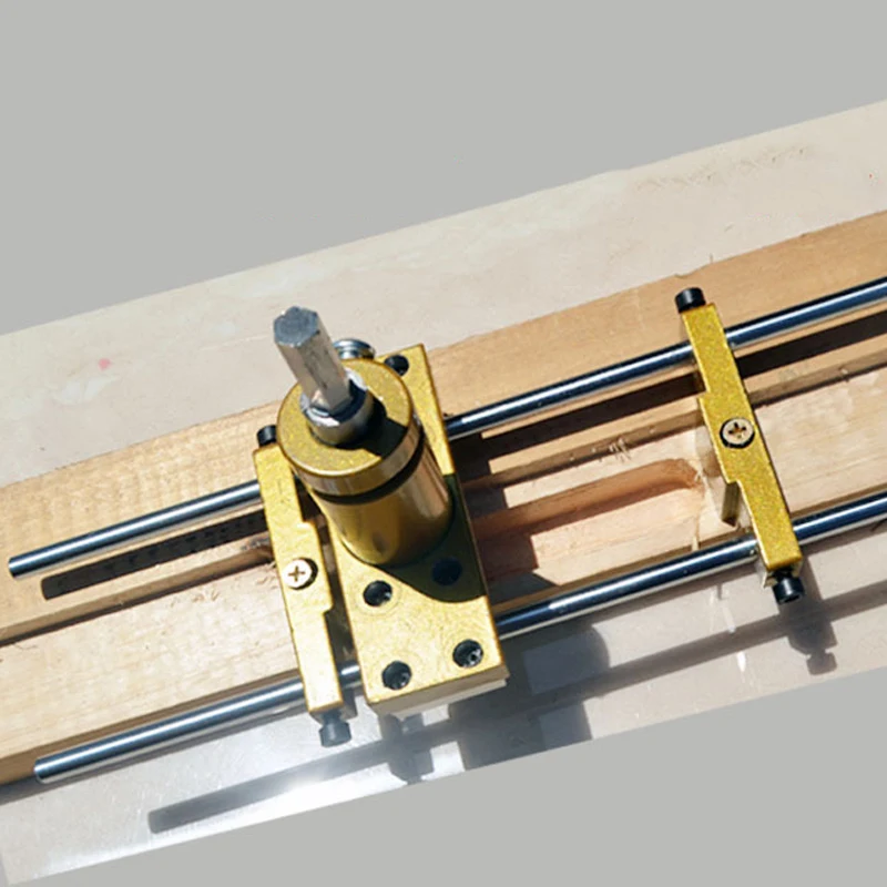 Wooden Door Slotter Set Keyhole Opener For Woodworking Open Jig Lock Holes Device Quick Release Max Deepth Keyhole Opening Tools