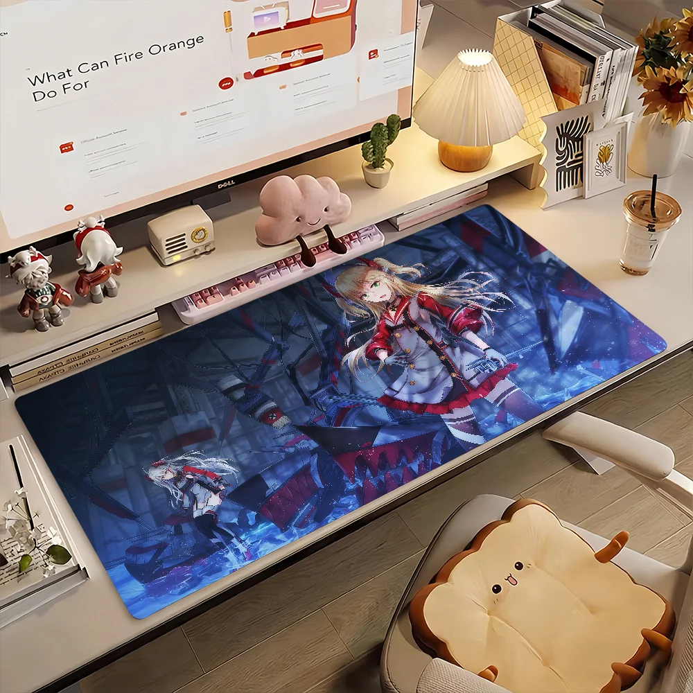 A-Azur L-Lane Prinz Eugen MousePad Non-slip Locking Edge PC Laptop Accessories Rubber Office Keyboard Large Game XXL DeskMat