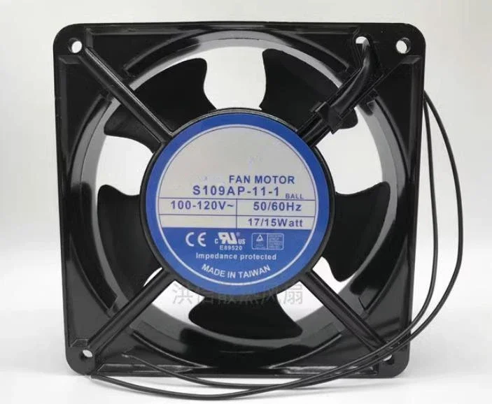 S109AP-11-1 AC 120V 17W 120x120x38mm Server Cooling Fan