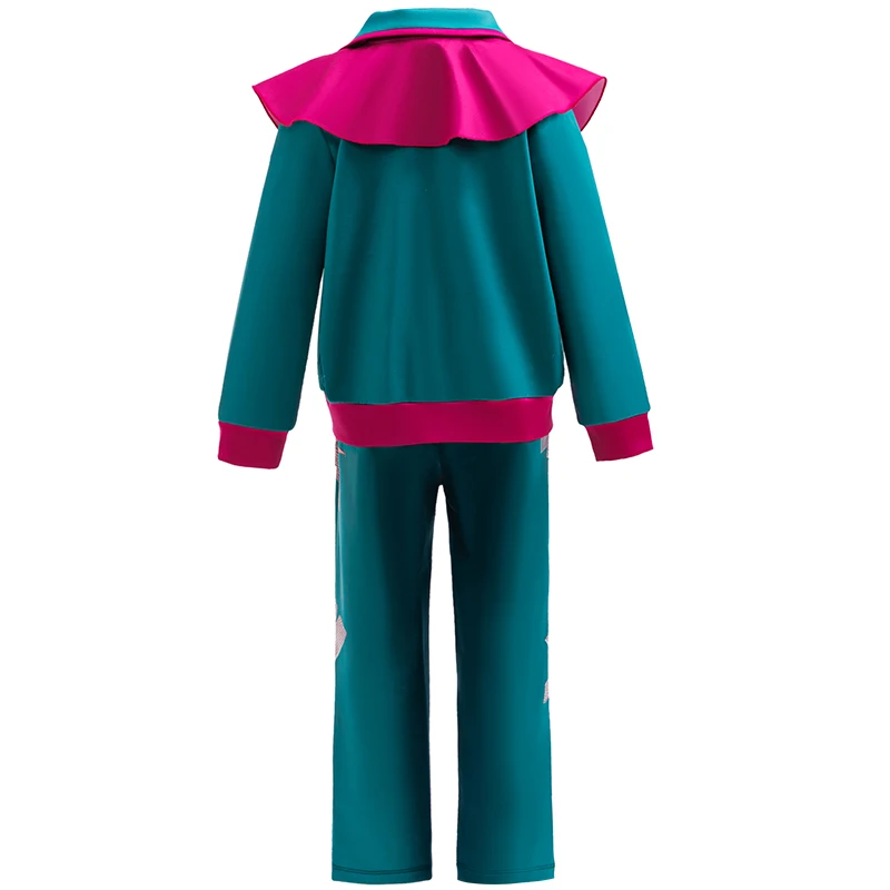 Neues Cosplay-Set „Forgotten Island“ in Kontrastfarben, Sportjacke, lässiges zweiteiliges Set für Kinder, für 3-10-jährige Kinder. – Detail 5