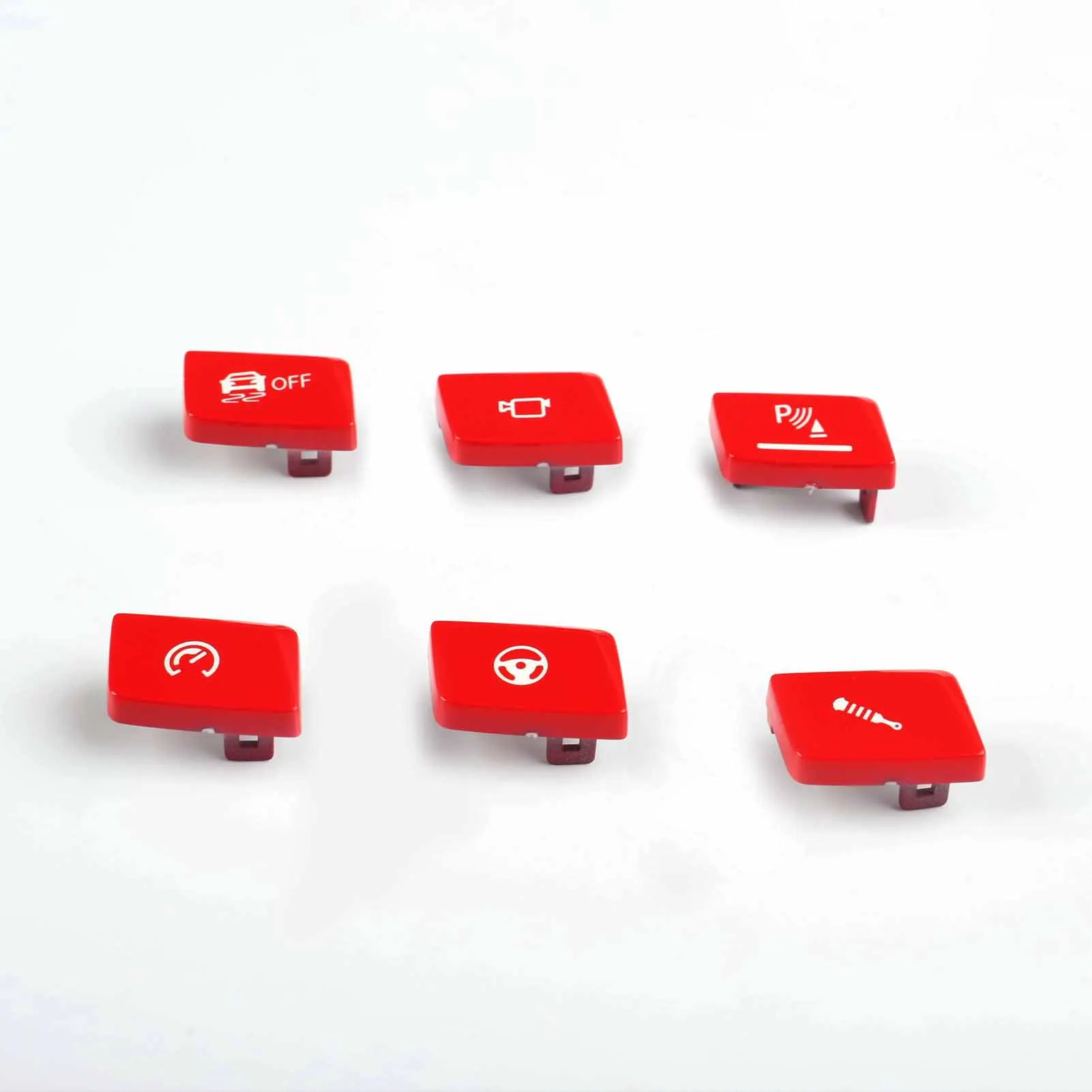 New Car Throttle response Suspension adjustment ESP Antislip Radar Sensor Button For BMW M3 F80 2015-2019 M4 F82 2015-2020 Red view 6