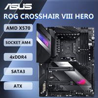 ASUS ROG Crosshair VIII Hero Motherboard ATX AMD X570 Chipset AM4 DDR4 SATA3 SPDIF M.2 for 2nd 1st AMD Ryzen Processors