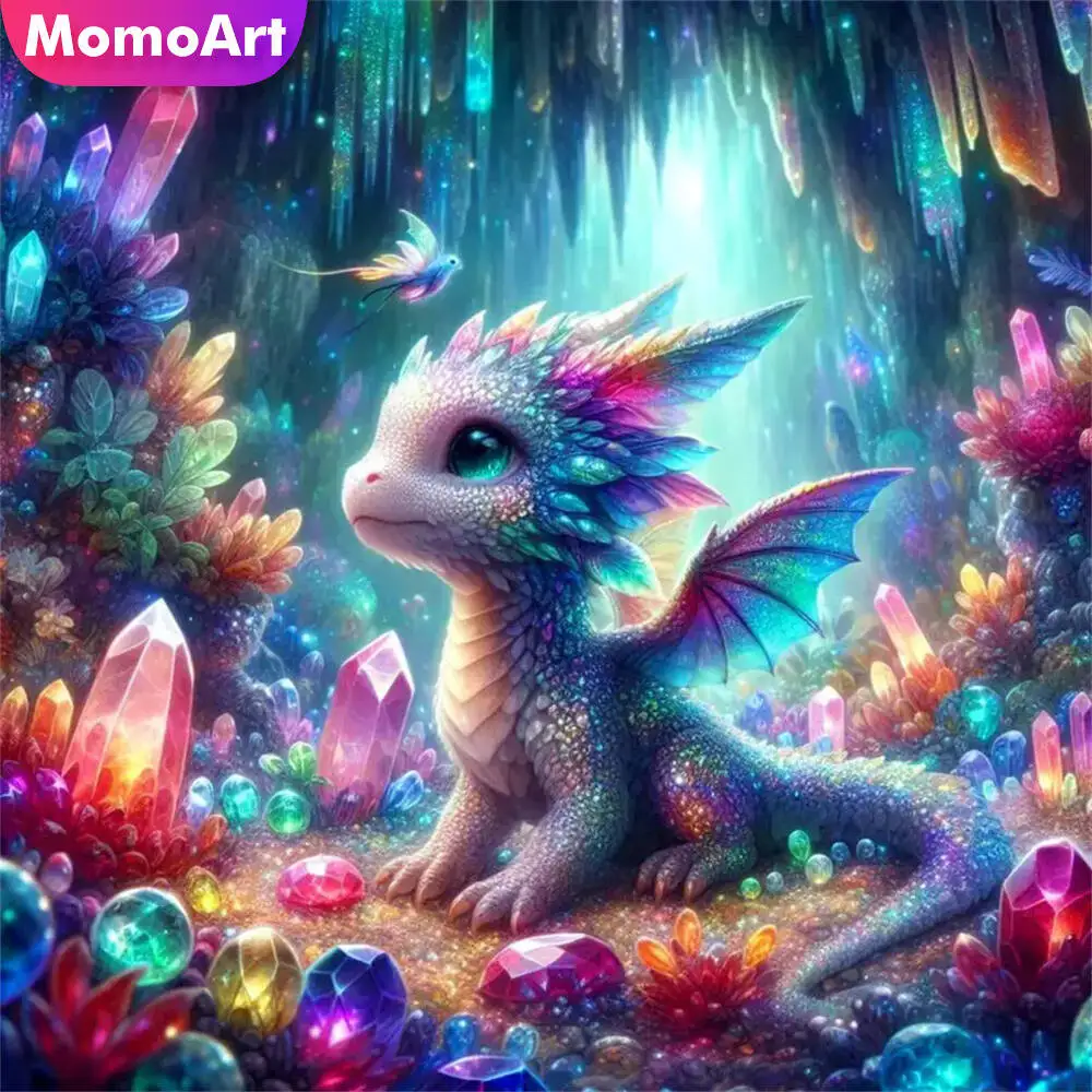 Momoart Bär Diamant Mosaik Tier voller Runde Diamant Malerei Mond Stickerei neue Ankunft handgemachte Hobby