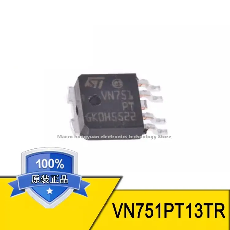 10adet VN751PT13TR VN751 ST TO-252 Load Switch IC Driver