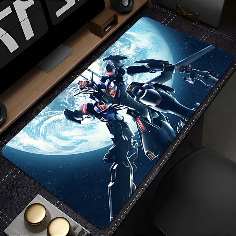 

Mousepad Mechanical Warrior Gundam Aerial Gaming Mouse Pad Rubber Desk Mat Xxl Keyboard Pad Extended Pad Non Slip Desk Mouse Mat