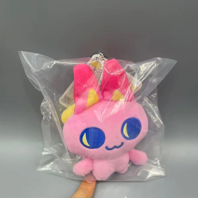 Bandai Co-Band Tamagotchi Happy Park Paradise Mini Bag Pet Pendant Cute Plush Toy for GirlsAccessories Stuffed Collectible Gifts