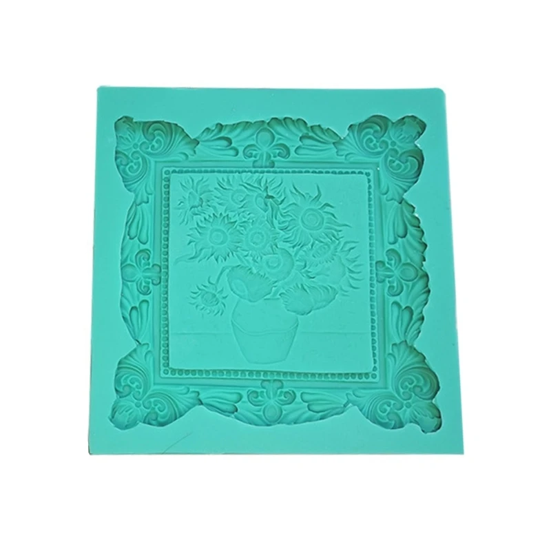 Sculpted Mold, Crafting Projects Photo Frames Mold Fondant Mold Silicone Molds Drop shipping