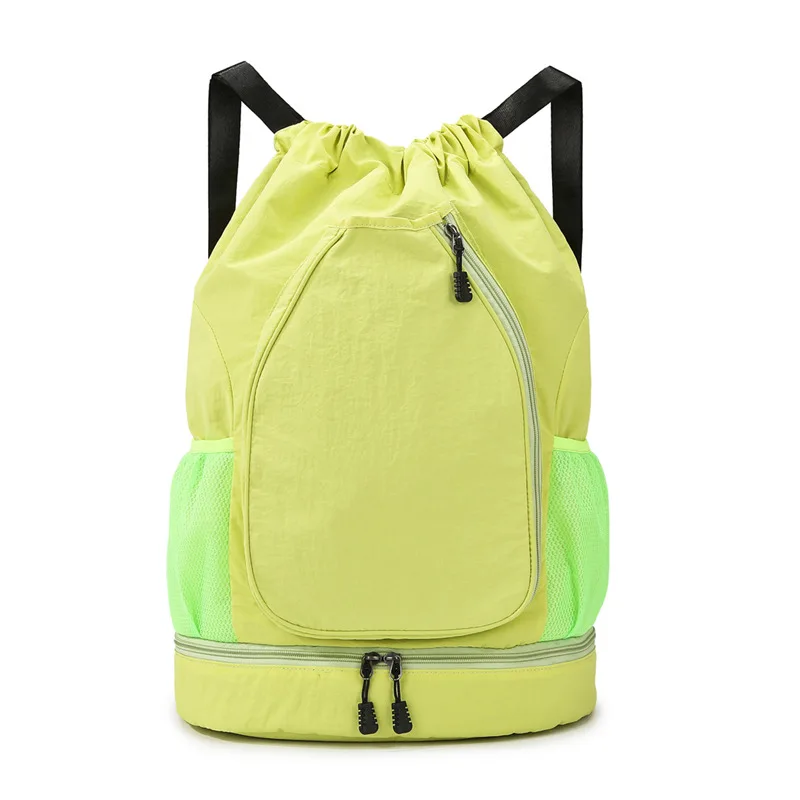 Badminton Racket Drawstring Storage Outdoor Sports Backpack Large Capacity Breathable Outdoor Sports Storage Bag Backpack