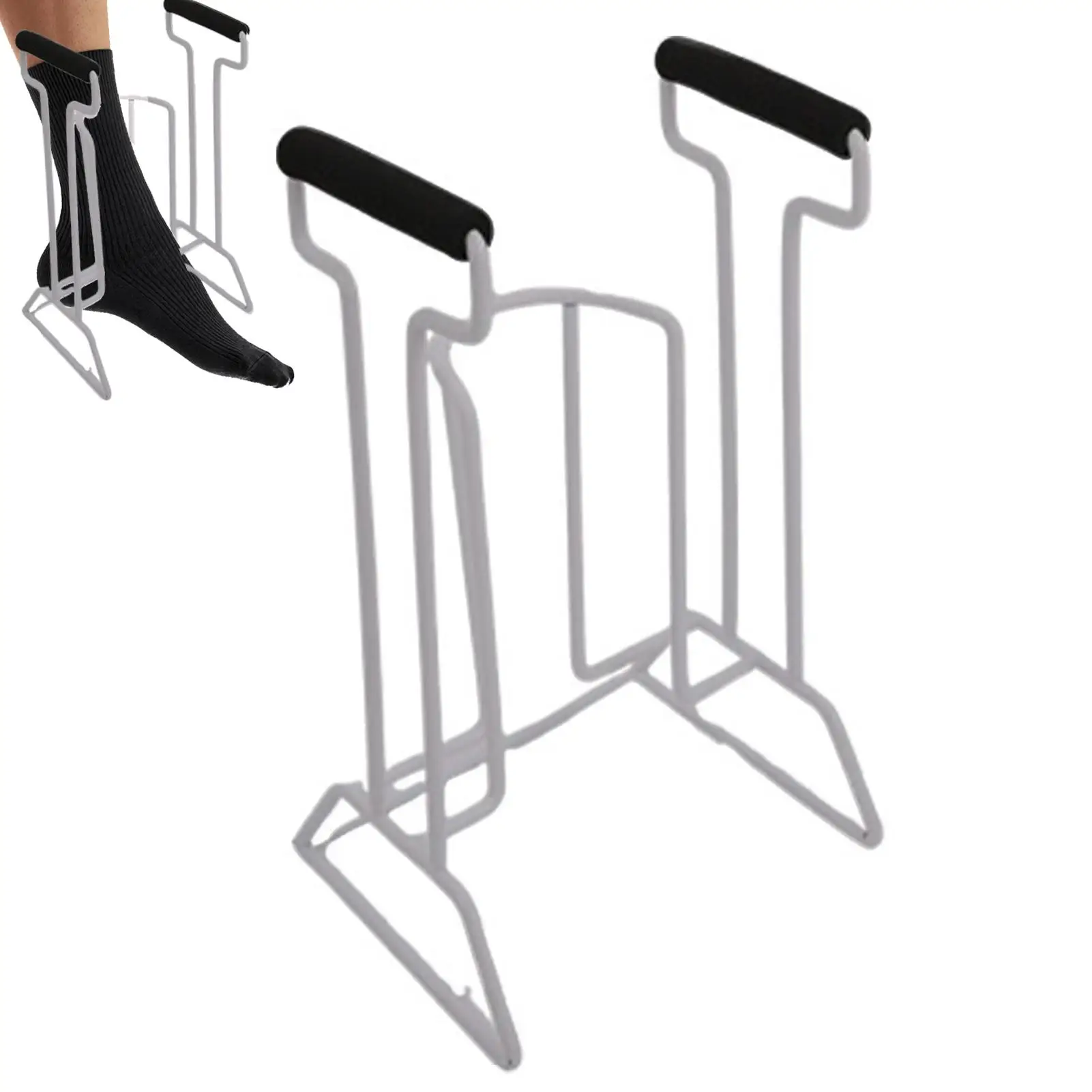 

No Bending Sock Aid Device for Seniors Disabled Pregnant Sock Helper Aid Tool Sock Assistant Device Sock Tool To Put Socks On