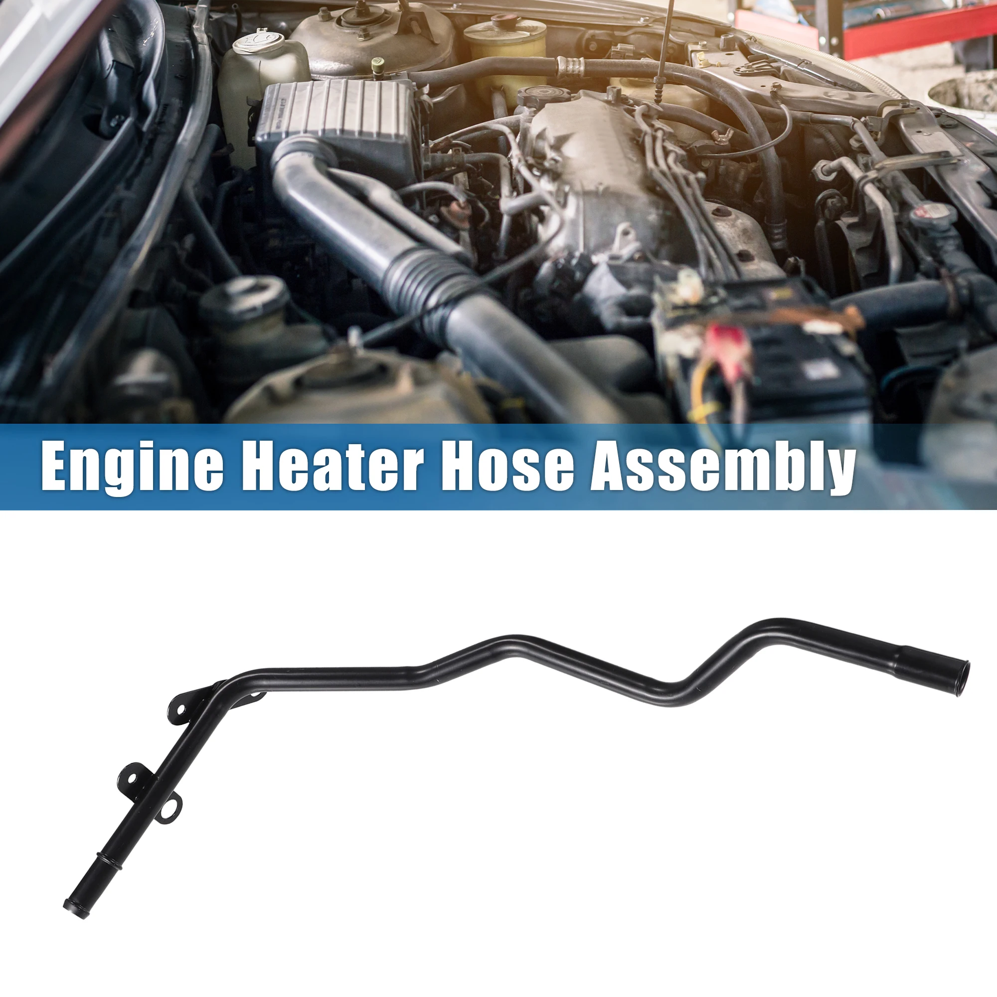 

UXCELL Engine Heater Hose Assembly No.F65Z18663FB for Ford E-150 4.6L 2003-2004 for Ford E-150 Econoline 4.6L 1997-2002