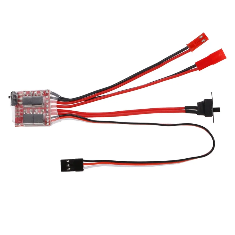 New 30A 4.8-8.4V Mini Brushed Electric Speed Controller ESC Brush Motor Speed Controller for WPL C14 C24 MN D90 MN99S RC Car