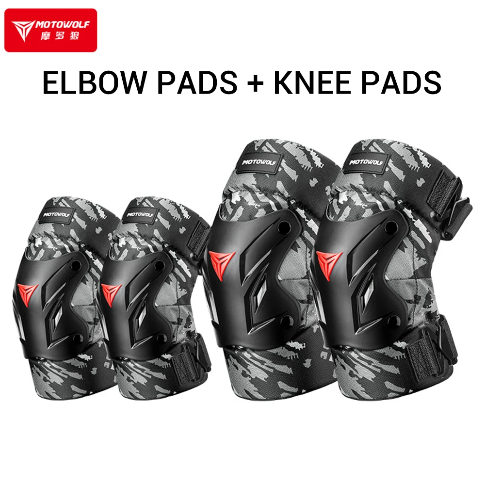 

Motorcycle Protector Motorcyclist Knee Pads Elbow Protector Moto Elbow Pads Set Mtb Cycling Knee Pads Bike Knee Slider Protector