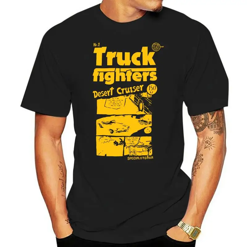 Truckfighters Desert cruiser Black T-Shirt (woman) KYUSS QOTSA CLUTCH