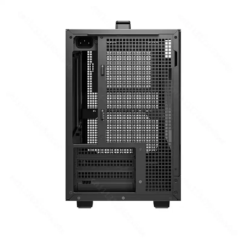 CH160 Small ITX Computer Case Side Mesh Panel With Handle Support Long Graphics Card ATX Power Supply Type‑C Interface Mini