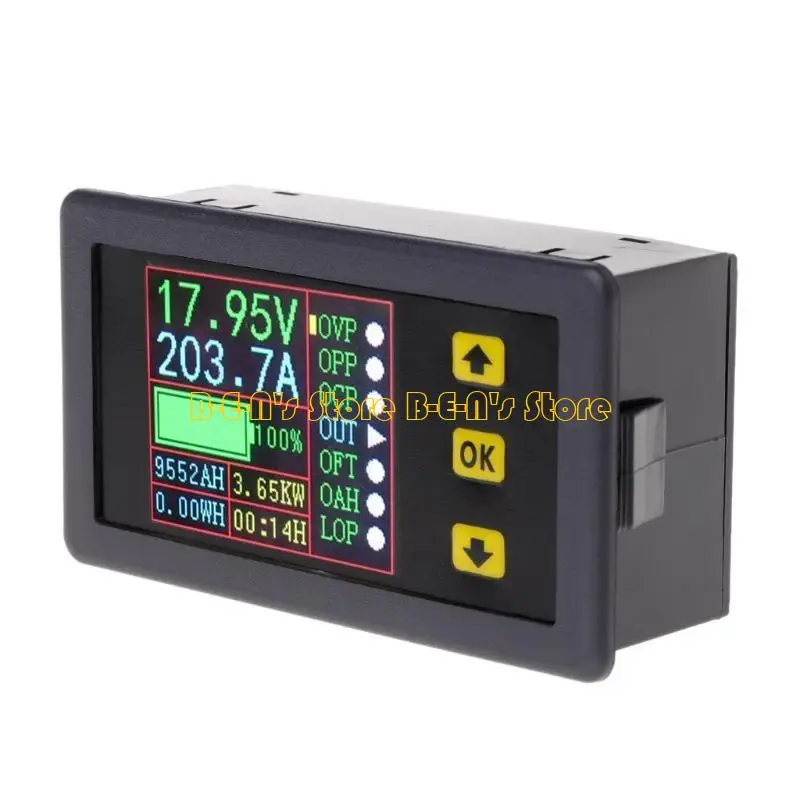 Y1AD Upgraded Charge-Discharge Meter for DC Amperage Power Battery Capacity M