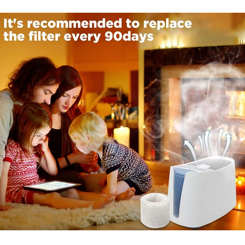 WF2 فلتر مرطب لـ Kaz Vicks, V3100, V3500, V3500N, V3600, V3800, V3850, V3900, VEV320, هانيويل HCM-300T, 2 قطعة