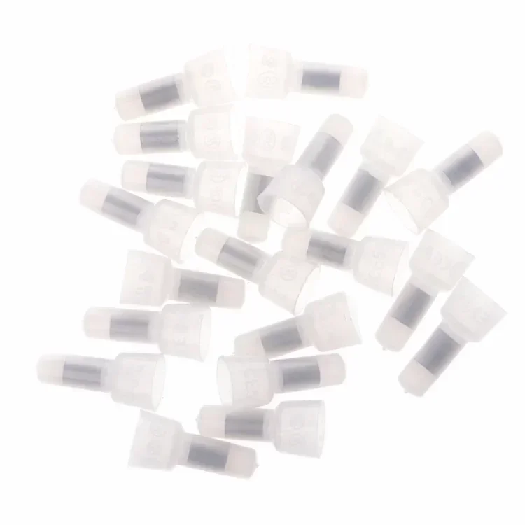 10~1000pcs CE Type Wire Terminal CE-1 CE-2 CE-5 CE-8 Pressure Line Nylon66 Closed End Cap Connector Car Audio Cable Crimp Splice