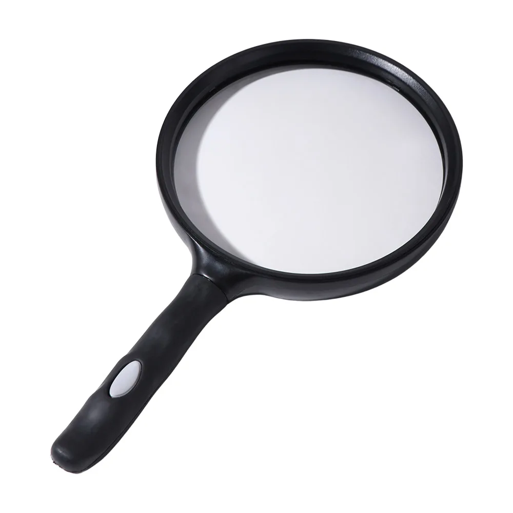 

3X HD Handheld Magnifier Large Lens Provide Close View Reading Magnifier Multipurpose 130 Mm Microscope Lens Optical Instrument