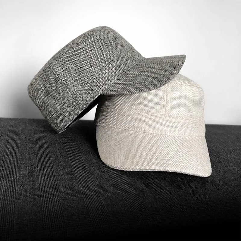 

Льняная дышащая кепка с козырьком для женщин, легкая, для небольшой окружности головы, для защиты от солнца, для активного отдыха