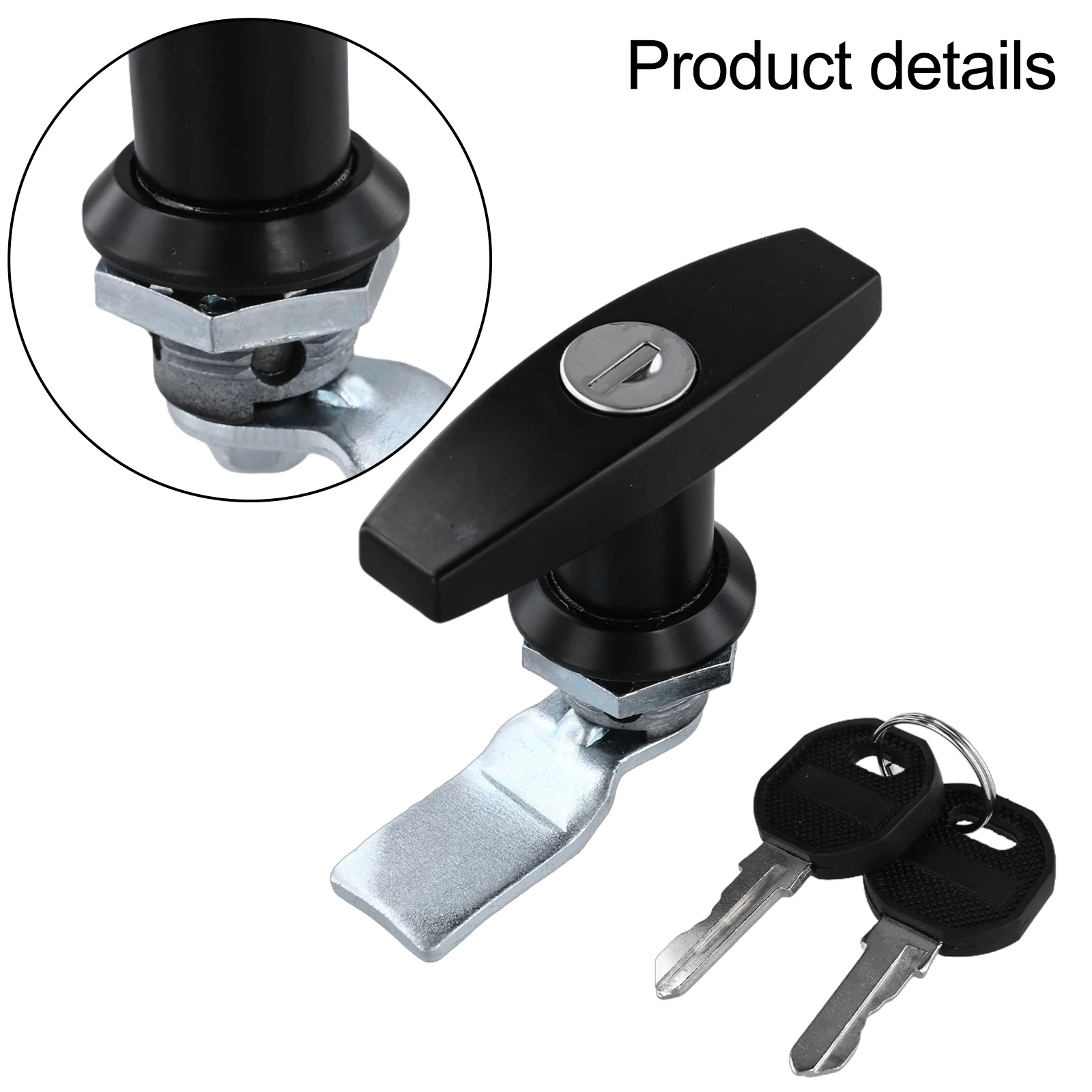 Cabinet Door Latch Caravan Door Lock Sturdy And Reliable Versatile Use Weather Resistant Anti-theft Protection Outdoor Use
