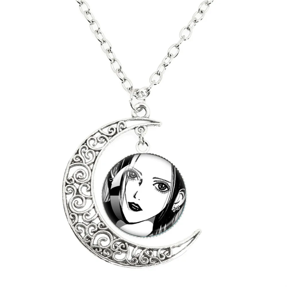 Ai Yazawa Osaki Nana Necklace Cute Glass Dome Cabochona Anime  Nana The Moon Necklace Fashion Charm Jewelry Gifts