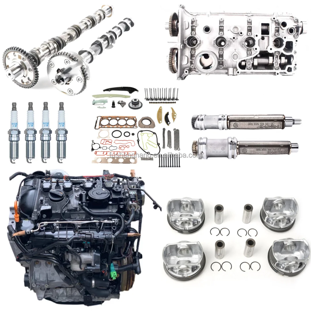

Ea888 Двигатель для Audi Volkswagen Touareg Magotan A4L A6L A7 Q3 Q5 2.0L TSI EA888 CDN CNC CDZ Детали двигателя автомобиля